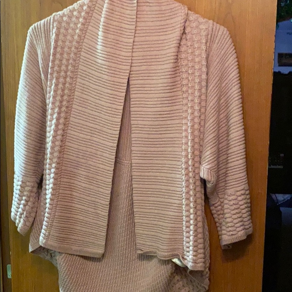 Soft purple cardigan
